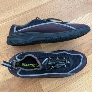 Speedo Water Surf Shoes Black Grey Men’s Size 12